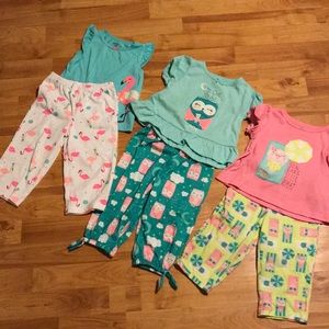 Carters girls pajamas 18 month